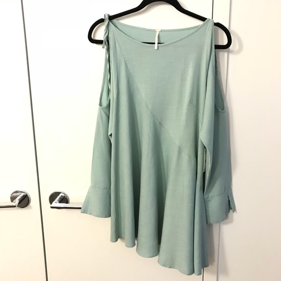 NWT Free People Clear Skies Tunic in Mint - Picture 5 of 8